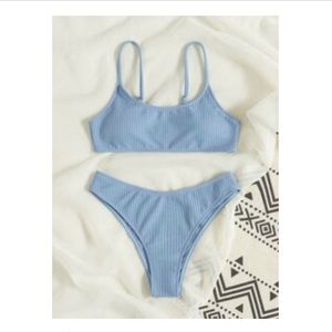 SHEIN two piece swimsuit - baby blue